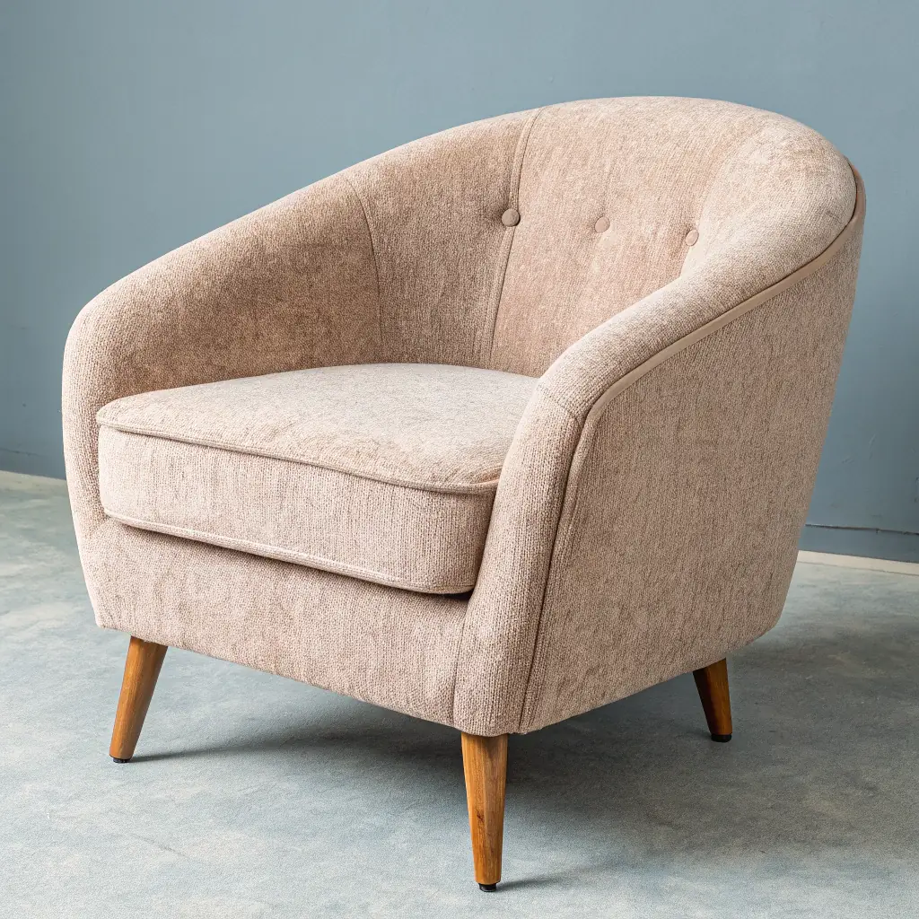 Compacte fauteuil voor de babykamer